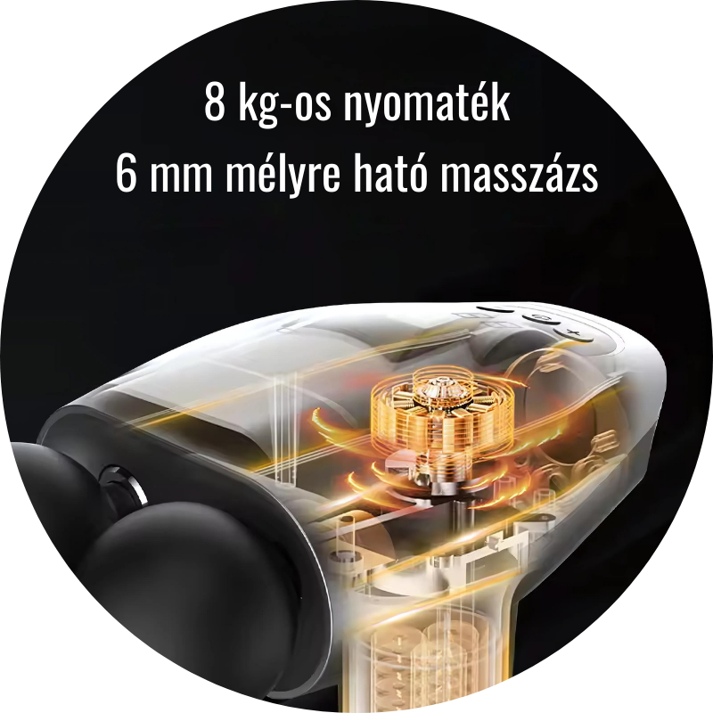 Boom Boom Ciao masszázspisztoly paraméterek