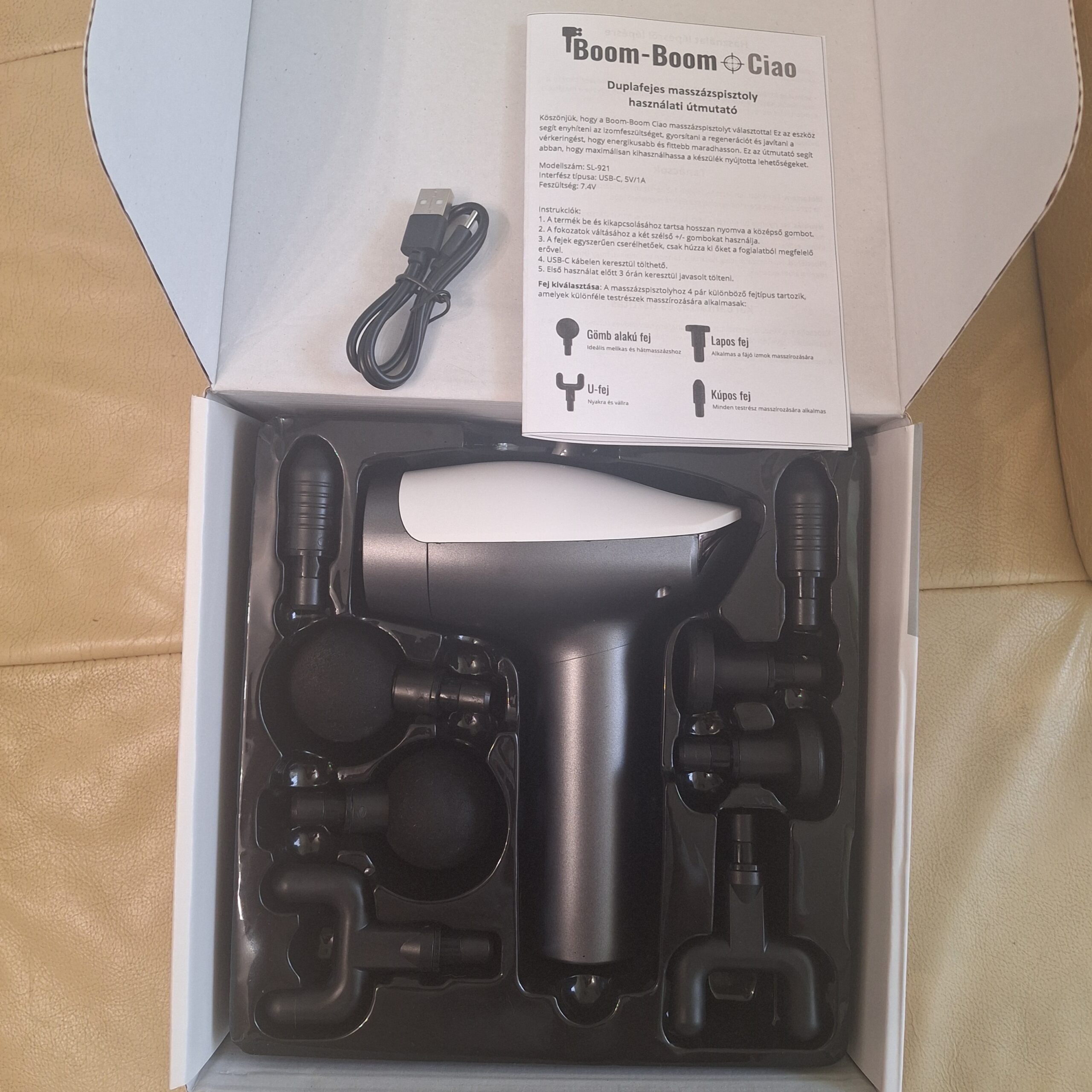 Boom Boom Ciao masszázspisztoly vélemények